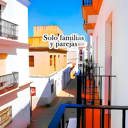 Apartment Con Balcones,garaje, Aire Solo Familias Y Parejas Conil De La Frontera